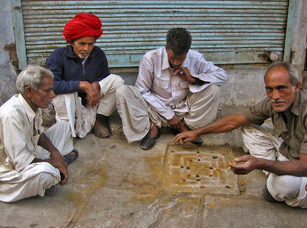 Nav Bara - board game played in India