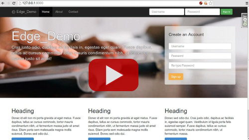 Edge demo video